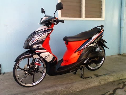  Modifikasi Mio Soul Hijau Velg 17 Modifikasi Motor 