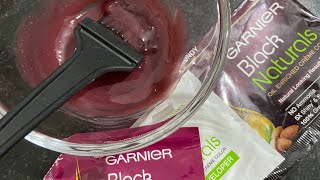 [ASMR] sound of Garnier hair coloring package screenshot 4