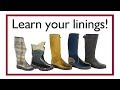 Learn your linings - Footwear linings explained