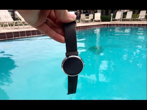 Moto 360 waterproof Test