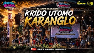 Kesenian Prajuritan KRIDO UTOMO KARANGLO - Live Festival Bunga Bandungan (04/07/2026)