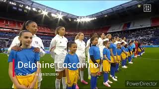 Delphine Cascarino vs Benfica - goals and skills