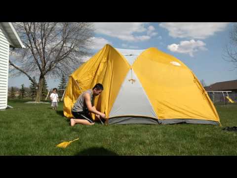 north face 4 person tent