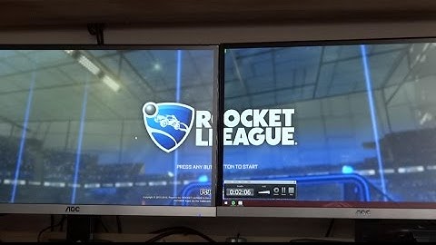 [Tutorial] Rocket League Dual Monitor Split screen