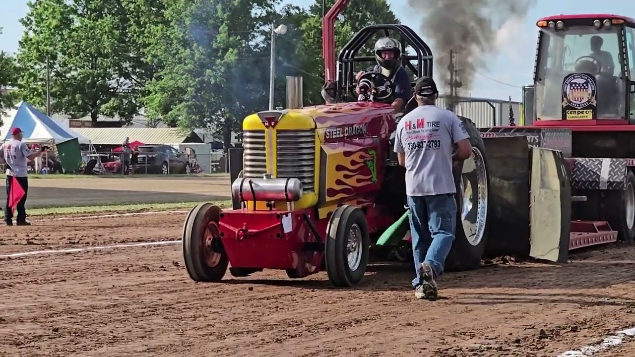 Carroll County Fair Pull in Carrollton, Ohio July 2025