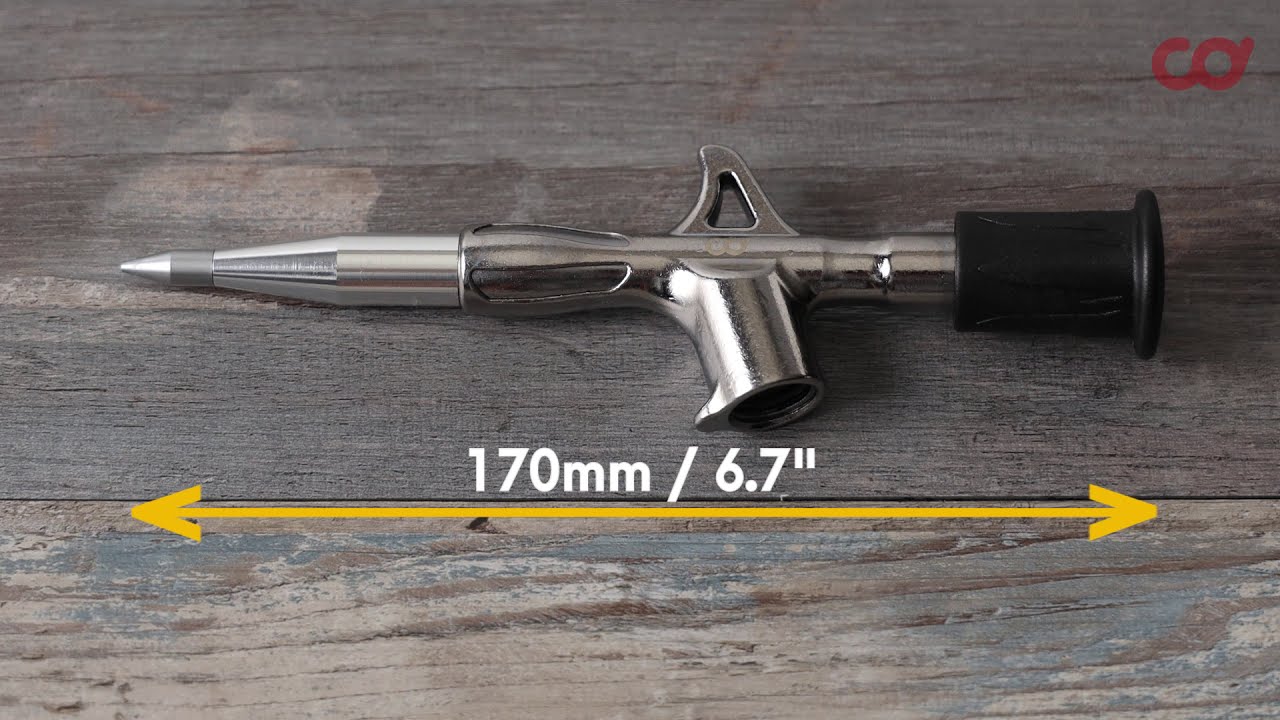 CyclingDeal Mini Grease Injector Gun – Bike Bicycle Greasing Tool For Bearings