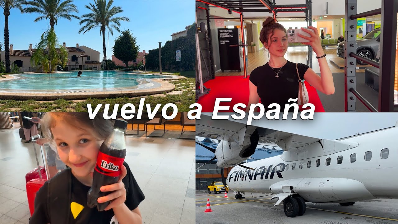 mi viaje de vuelta a españa (vlog)