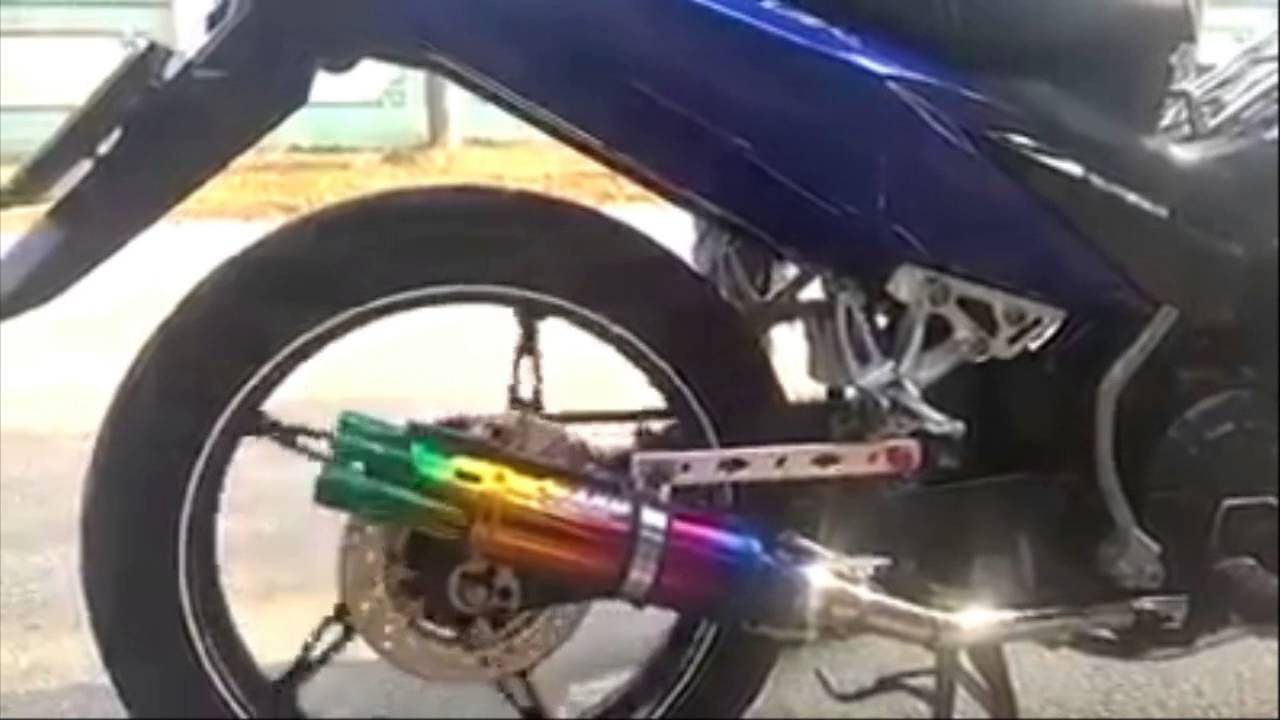 Pô xe 6 nòng âm thanh nghe mà sướng tai - YouTube