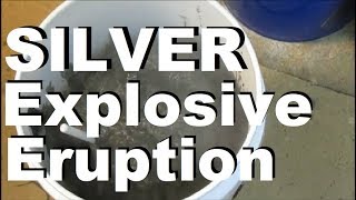 Silver Refining Lye & Sugar Explosive Eruption