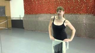 Video of Belly Dance Lesson With Talia - Combination Lesson 5 Shoulder Isolation
