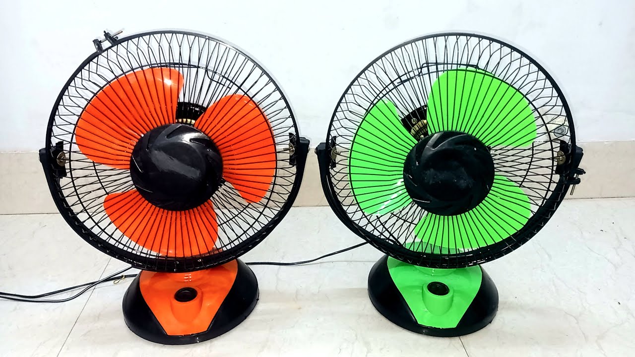 Fan AMBIKA Plus Mist air ICY Local 200MM 25- Table Fan | Unboxing and Assemble