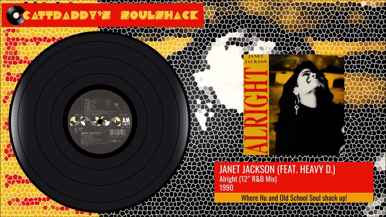 Janet Jackson- (Feat. Heavy D)- Alright (12" R&B Mix) (1990)