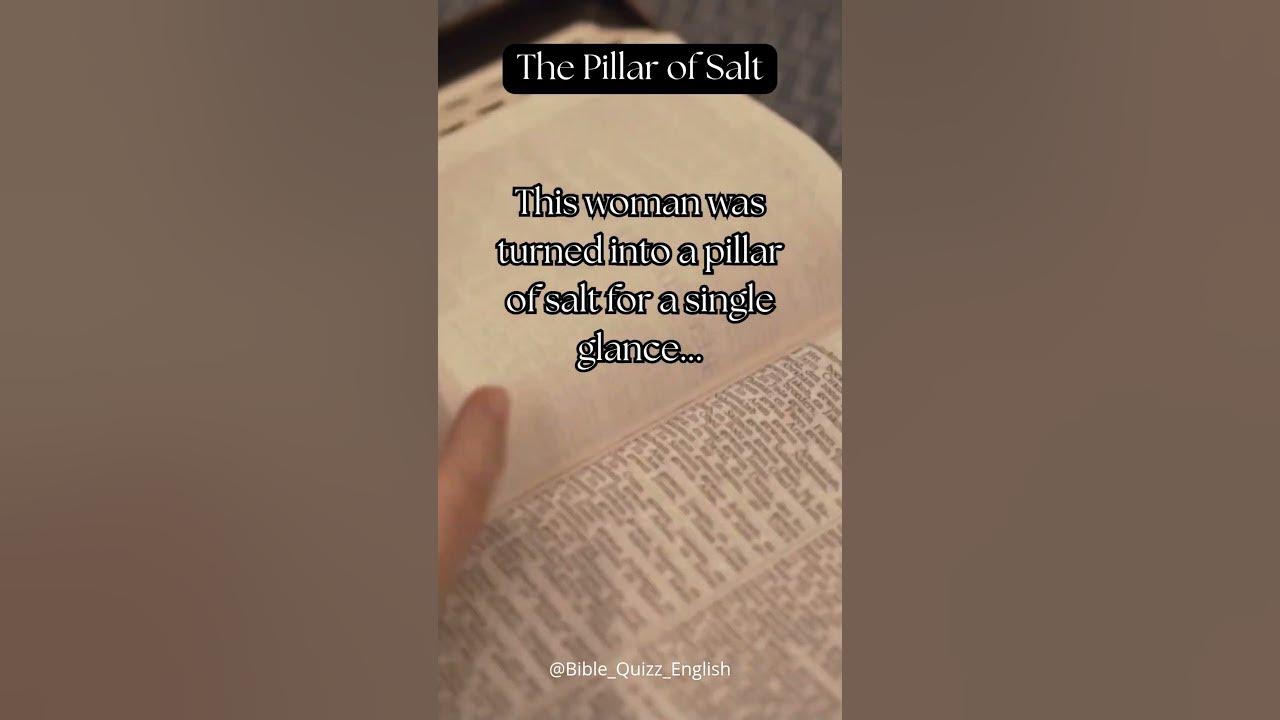 The Pillar of Salt The Pillar of Salt