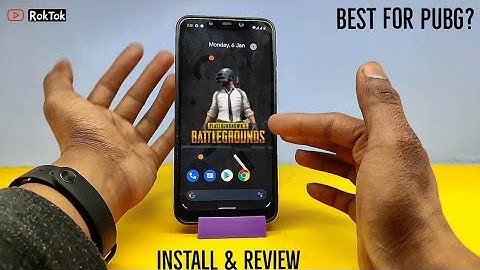 POCO F1 | Pixel Experience Official Stable Build Install & Review PUBG
