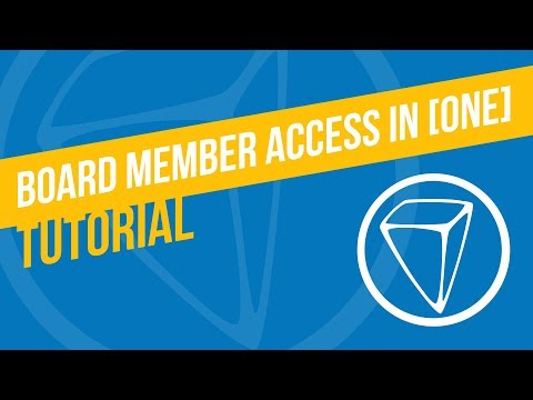 Provide Board Member Access in TOPS [ONE]