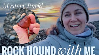 Rockhounding ALASKA | Search for Beach AGATES | Kenai Peninsula Alaska | Rockhound with me