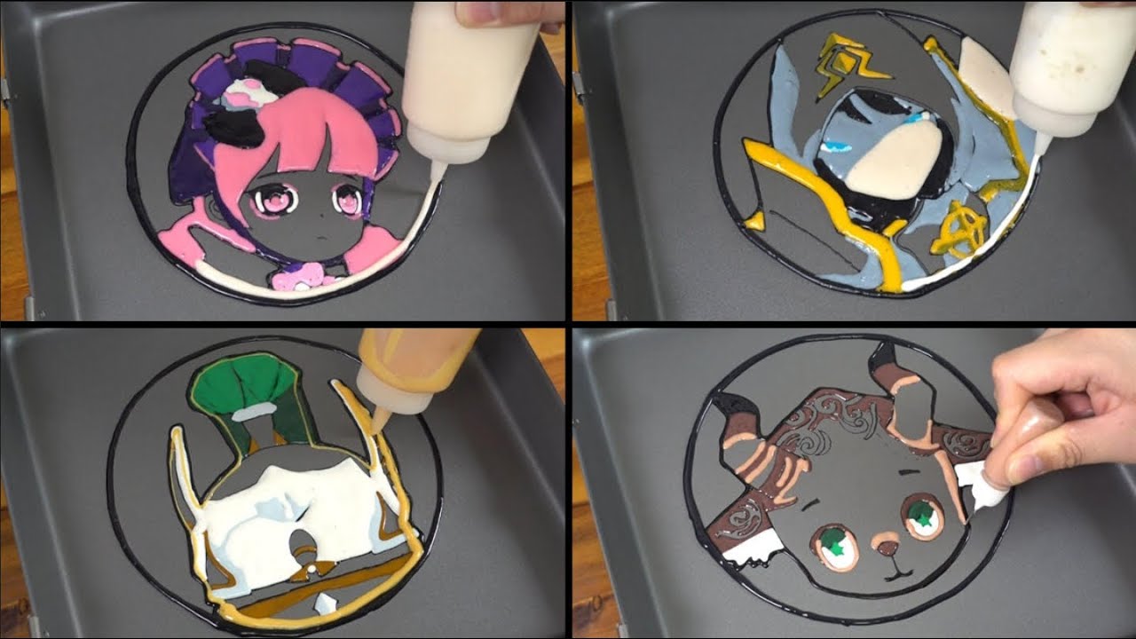 Summoners War Pancake Art for 7th Anniversary!