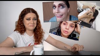 Pro Makeup Artist reacts to Worst Ranked Makeup Artist Videos