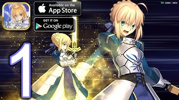 Fate Grand Order Android iOS Walkthrough - Gameplay Part 1 - Prologue
