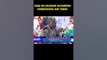 BABU WA LOLIONDO ALISHINDWA KUNIREGESHEA BIBI YANGU ATOROKEA NEWLIFE CHURCH 