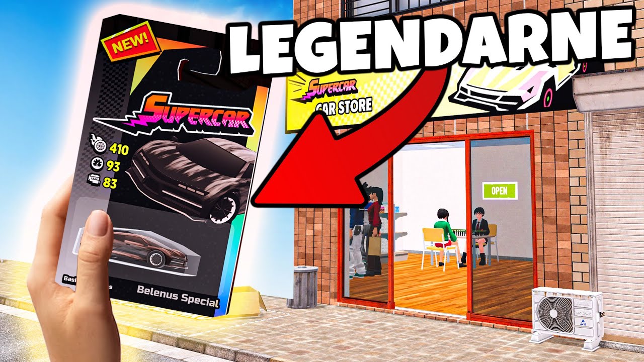 ❄️ WYLOSOWAŁEM LEGENDARNY SAMOCHÓD!? *prawie supermarket simulator*