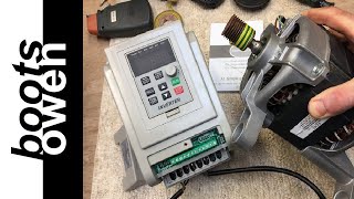 How to wire a 3 Phase (inverter) washing machine motor to a Variable Frequency Drive (VFD)