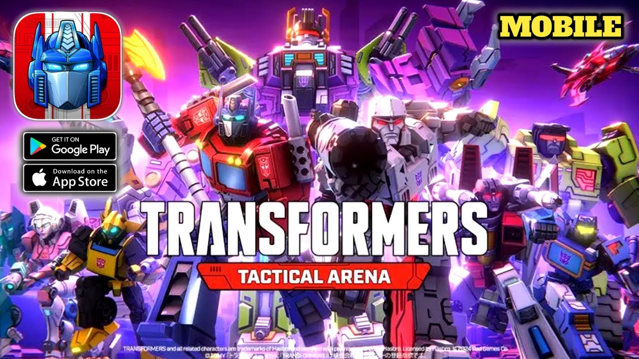 TRANSFORMERS: Tactical Arena Gameplay (Android,IOS)