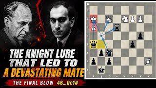 Tal's Knight Lure Unlocked a Devastating Queen Attack That Ended in an Inevable Checkmate screenshot 5