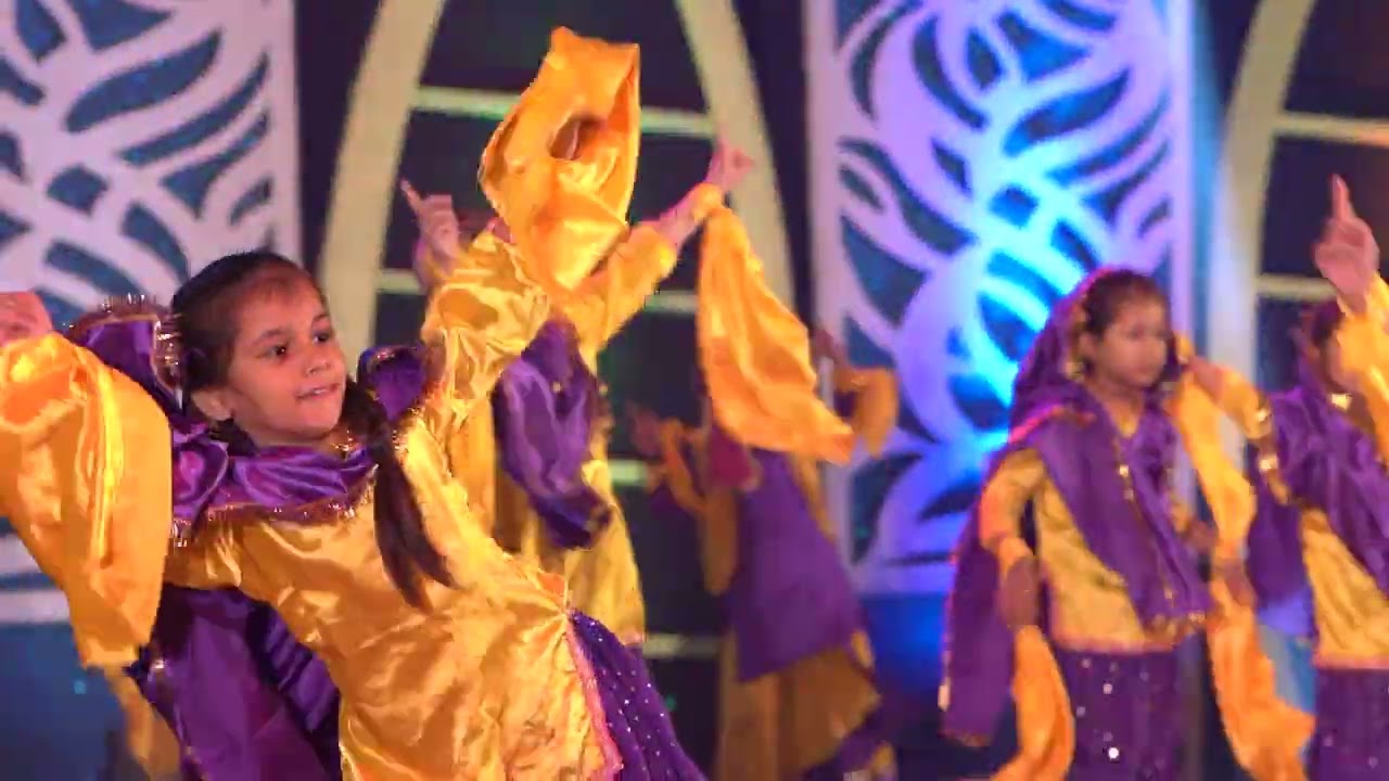 3 BHANGARA MIX SR.KG KIDS Pre Primary Show | Amrit Jyoti School