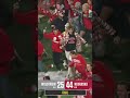 Fan falls, fan hurdles 😂 #cfb #football #nebraska #wisconsin