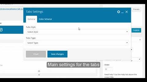 How to use Advance Tabs - VC Addon