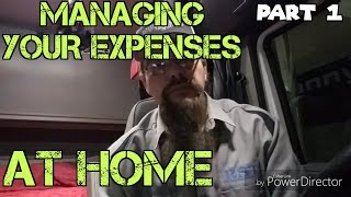 Managing your expenses at home