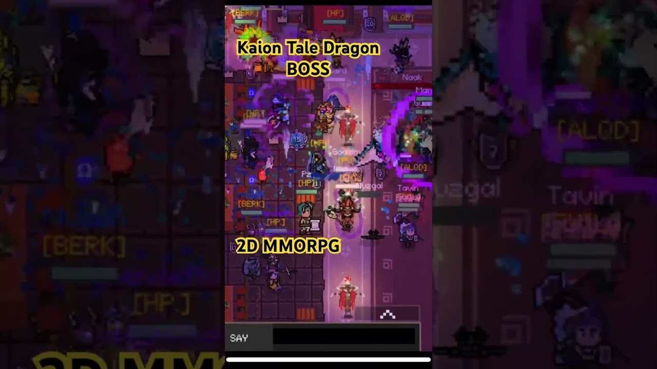 Kaion Tale Dragon Boss - 2D MMORPG Mobile