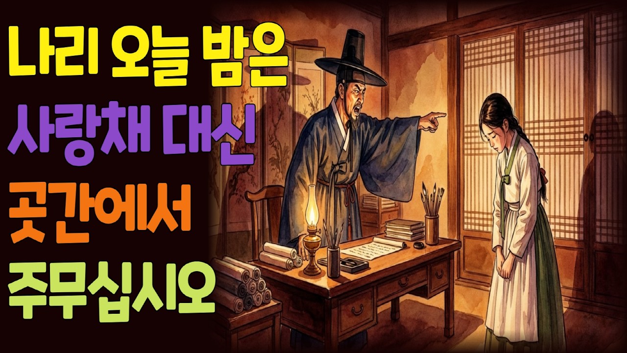 '나리 오늘 밤은 사랑채 대신 곳간에서 주무십시오' 자객을 피하게 한 여종의 한마디