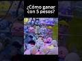 Así podrás ganar con un intento 😱 #arcade #maquinadegarra