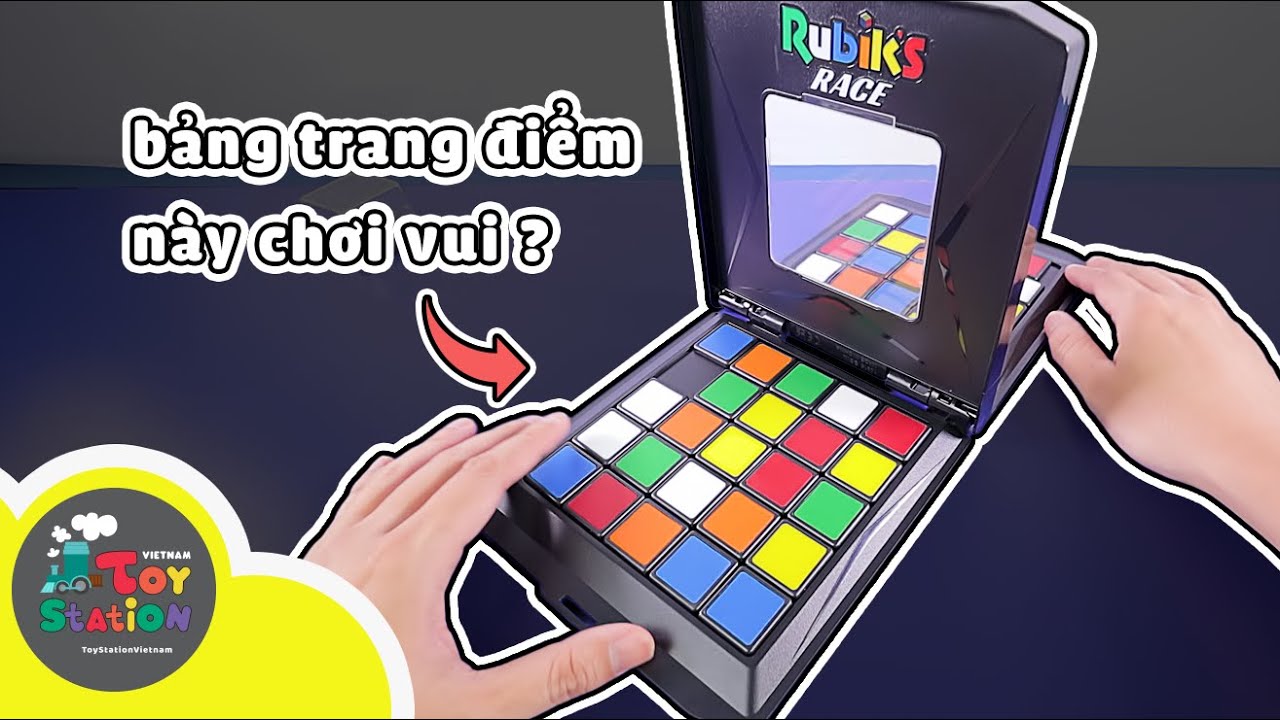 Chơi khối Rubik nhưng phiên bản phẳng, Rubiks Race ToyStation 978