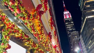 Macy's Christmas lights 2025 , It's getting to look like Christmas 🎄🎄