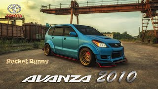 Modifikasi Digital Mobil Sejuta Umat Toyota Avanza 2010  Ala Rocket Bunny  Digital Customs