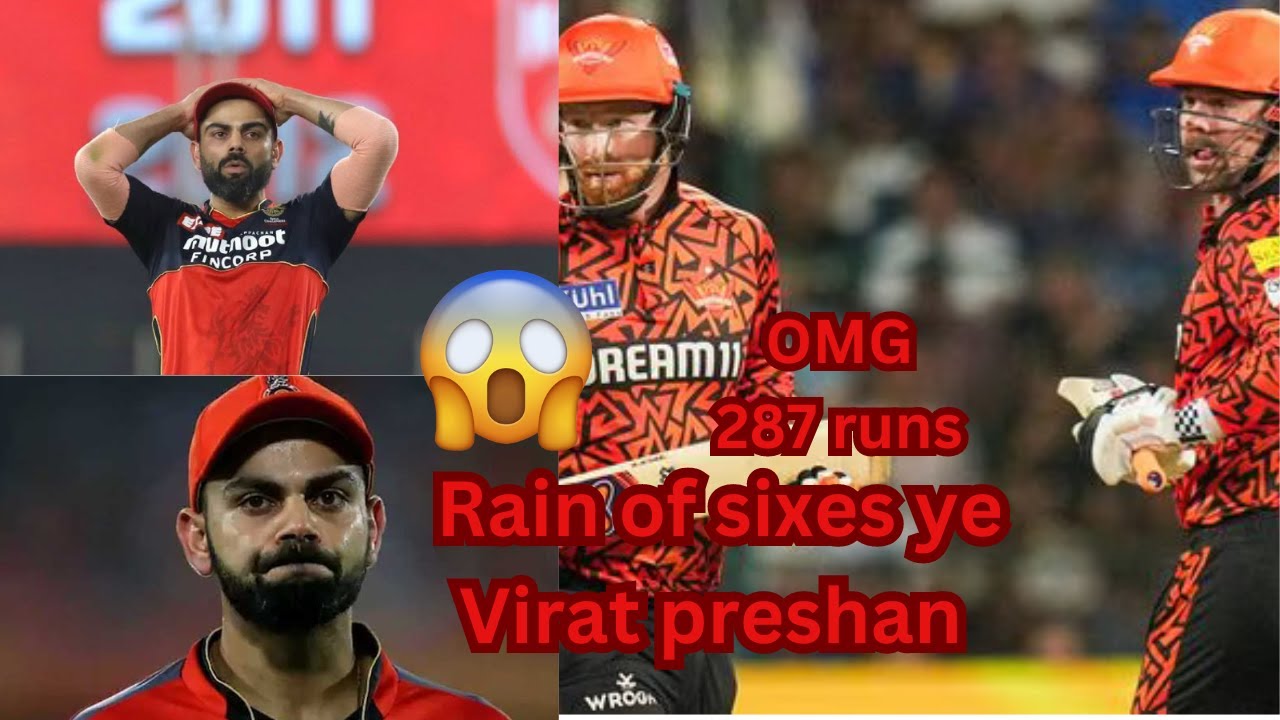 OMG😮 Highest 287 runs ever in the history of IPL against RCB - YouTube