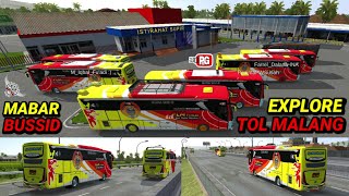 Mabar Bussid Explore Tol Malang screenshot 5