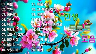 인생 트로트 모음 | 트로트 신곡 메들리 | PLAYLIST( 꽃길.상사화.여인의 눈물.회룡포.바람길...)