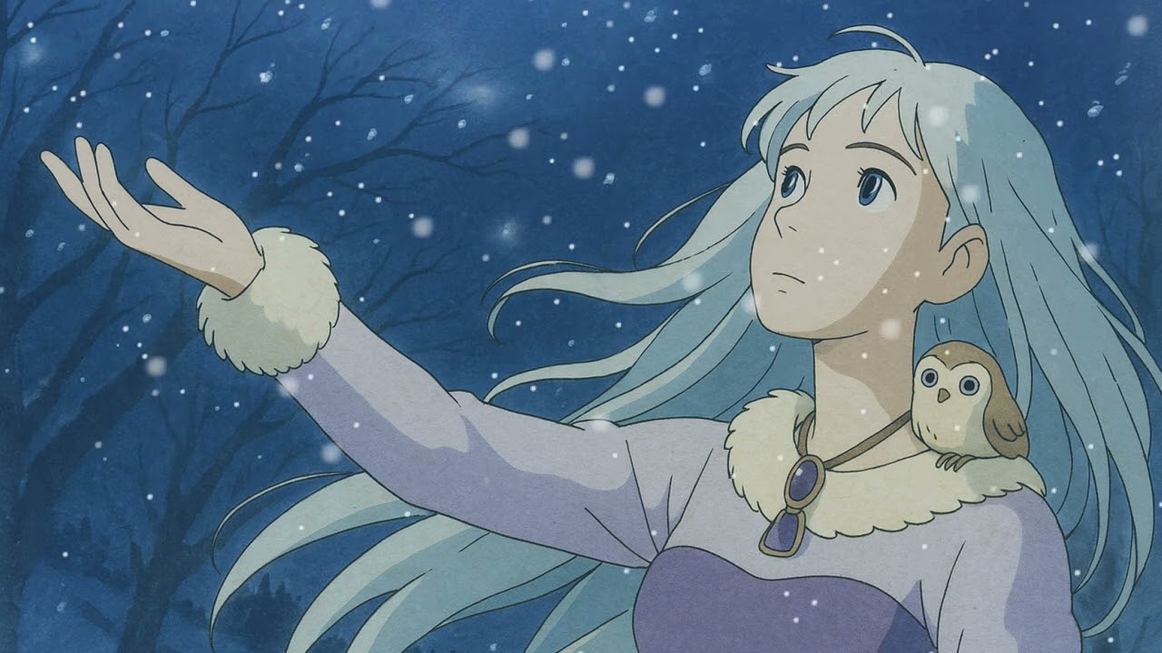 부엉이 フクロウ 커버 - 아이네 이세계아이돌