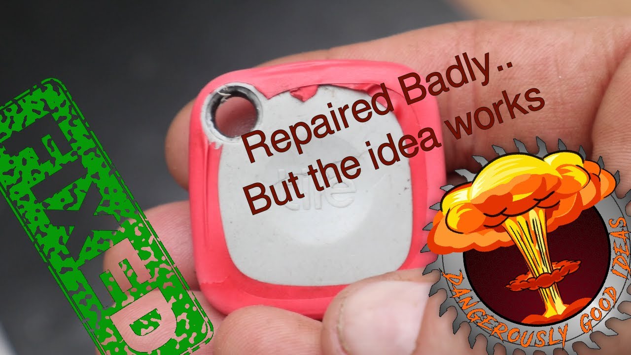 Fixing the UNFIXABLE Tile Mate.. Badly but it works! - YouTube
