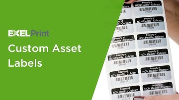 Custom Asset Tags & Labels
