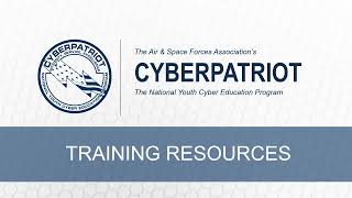 CyberPatriot 19 New Coach workshop 2026-2027 Update