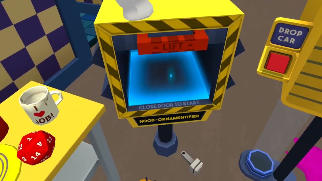 Siendo mecánico en job simulator (video 3)