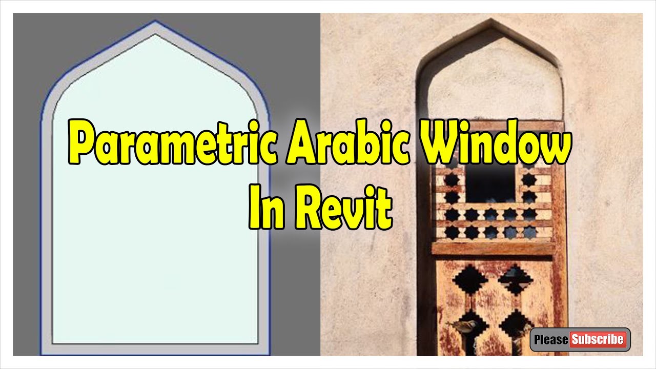 Arabic Window in Revit YouTube