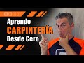 Aprende carpintería desde cero - Cursos de carpintería fácil - Carpintería para principiantes - DIY