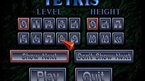 Philips CDi Tetris alternate music alternate levels