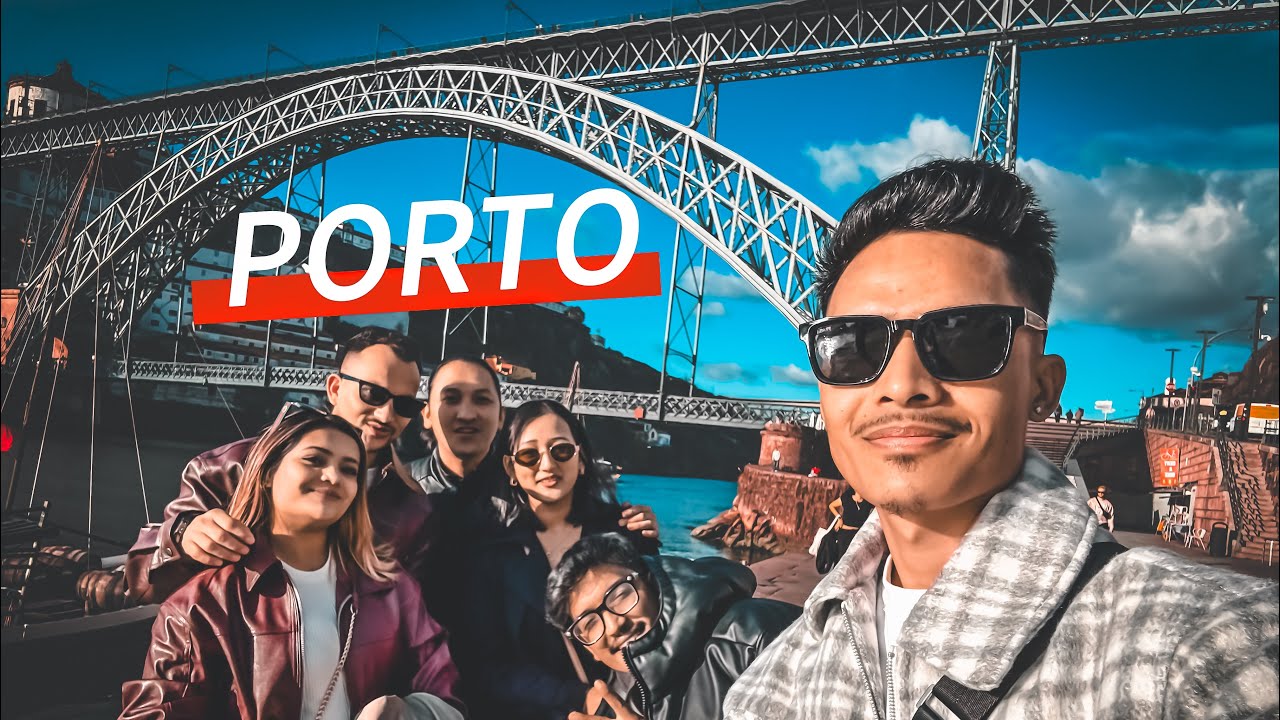 Amazing City Of Porto-Dom Luís I Bridge, one of the most iconic symbols of Porto,Portugal,🇵🇹पोर्चुगल